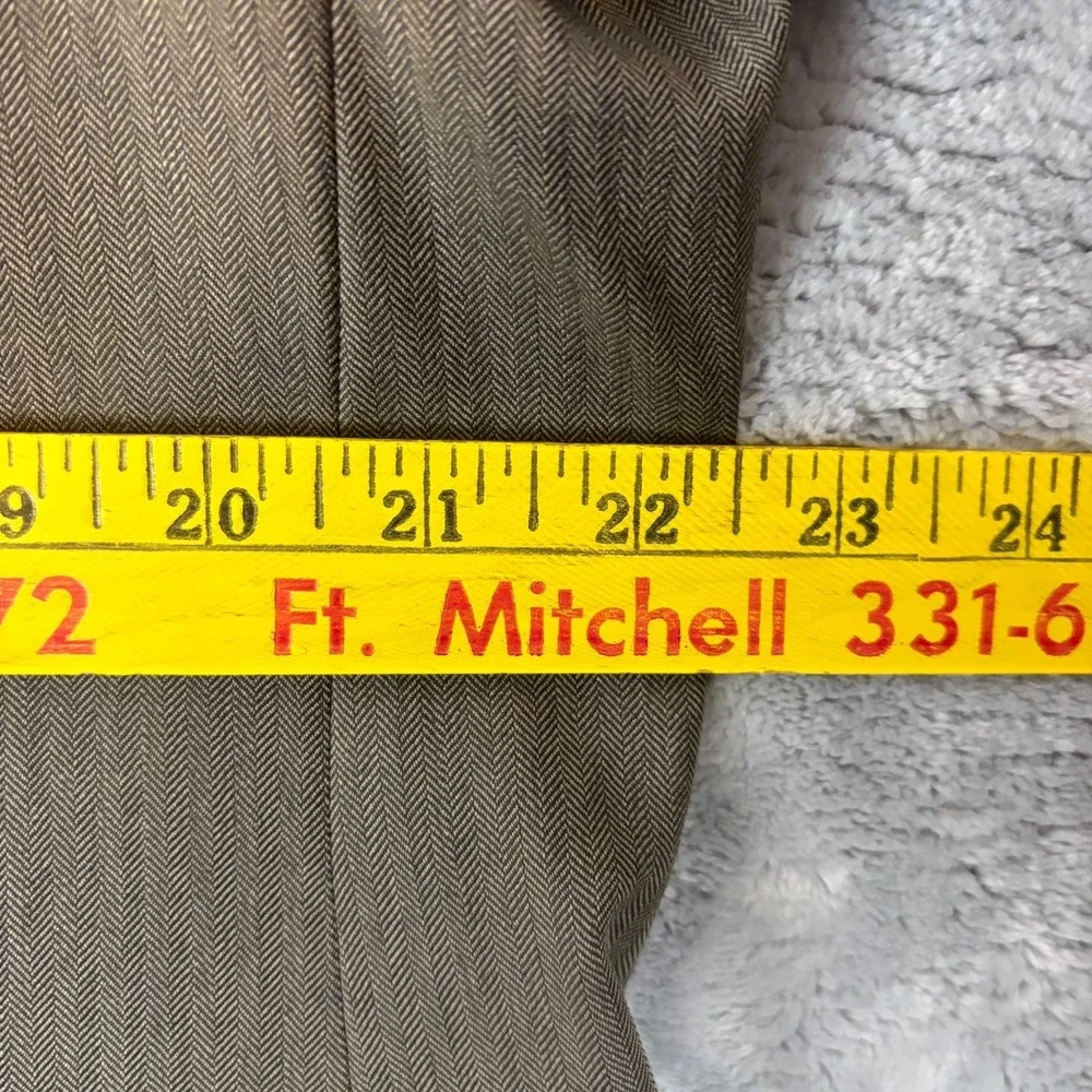 Ralph Ralph Lauren Blazer 44 Reg Mens Gray Wool Cashmere 2 Button Sport Coat